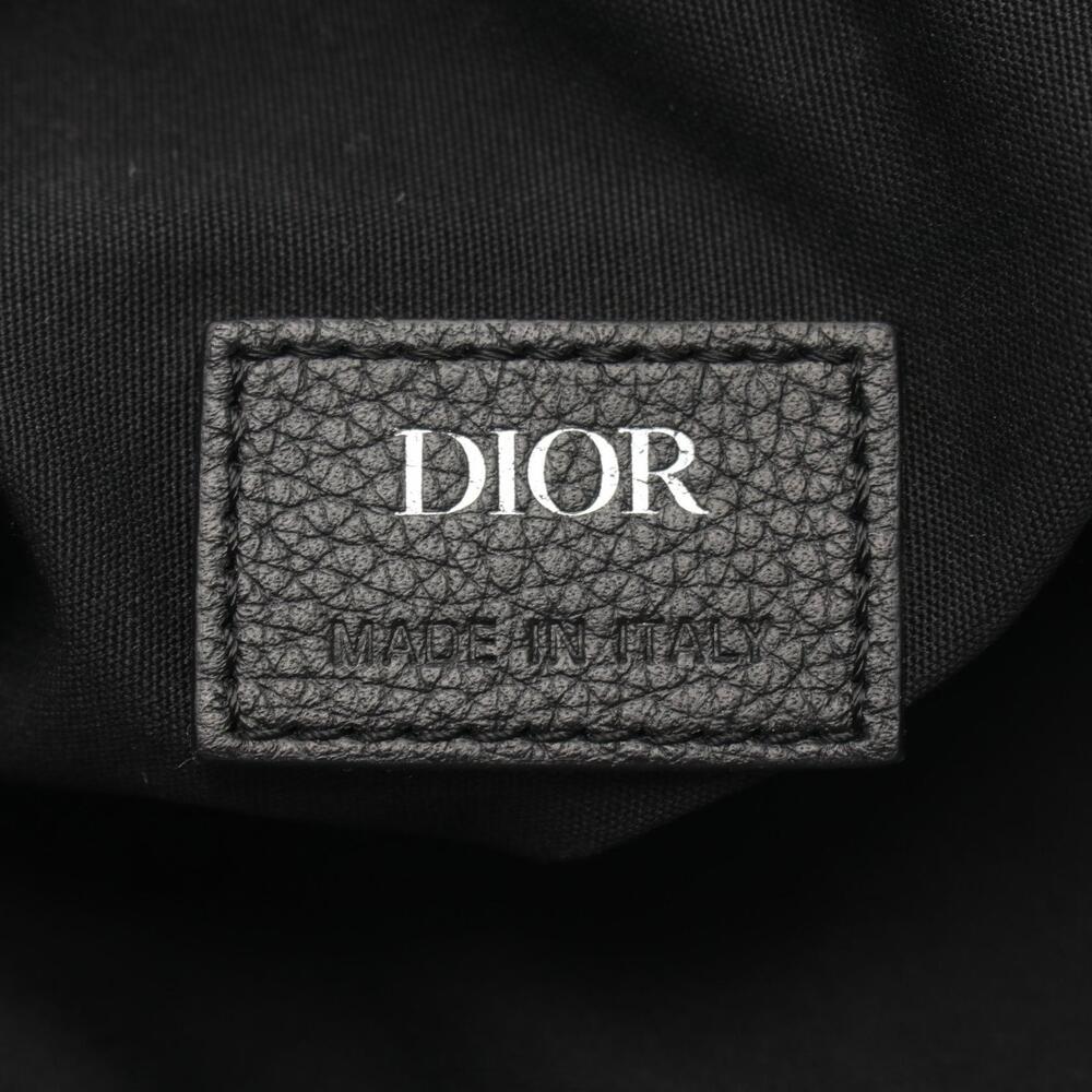 Dior SADDLE Oblique Jacquard Waist Bag Body Bum Crossbody Belt Black - Picture 3 of 8